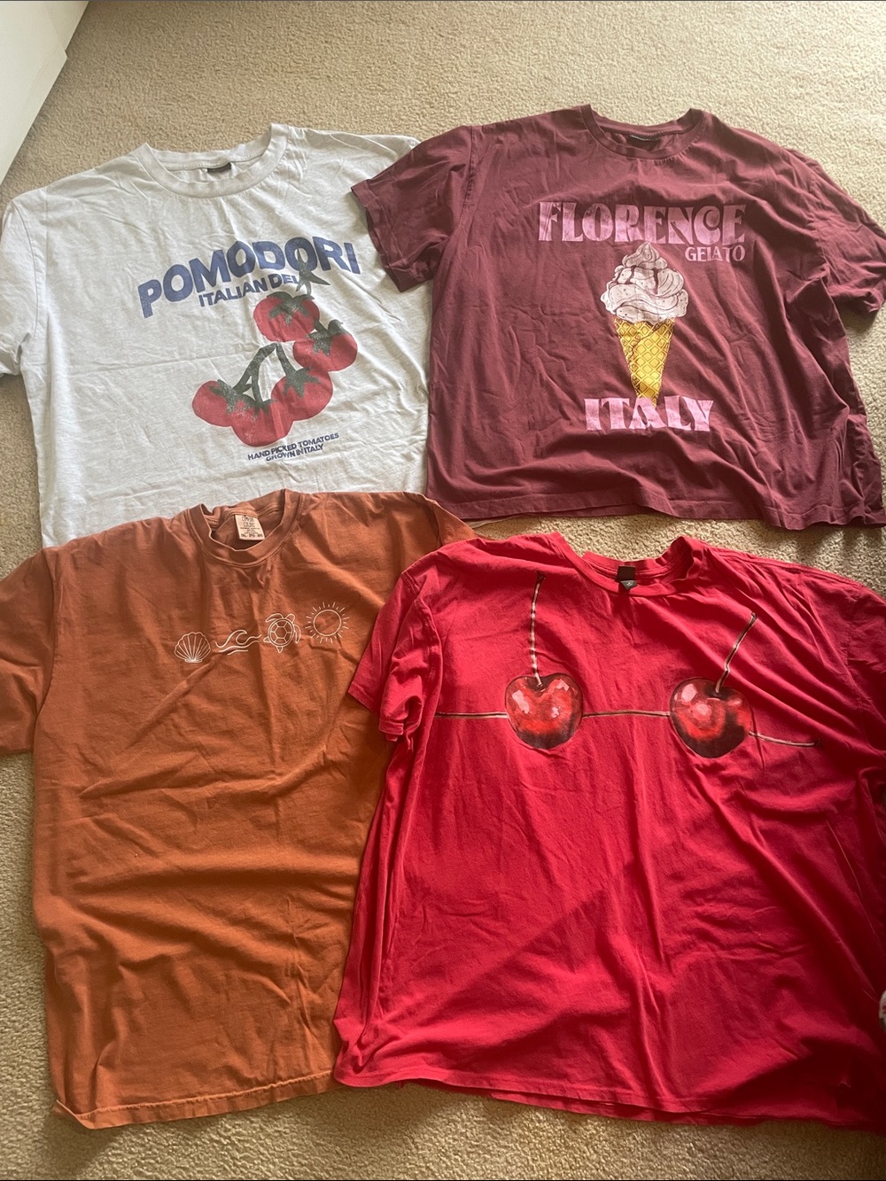 Plus Size (Oversized L - 2XL) Graphic Tee Lot